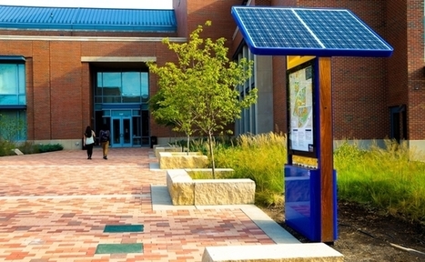 Public charging station powers mobile devices with footsteps and solar panels | Creative teaching and learning | Scoop.it