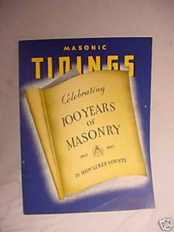 1943 Masonic Tidings Booklet Milwaukee Wi Pix Ads 90 Pg | Antiques & Vintage Collectibles | Scoop.it
