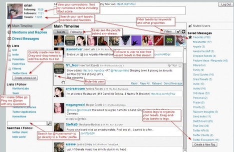 Siftee – Un cliente de Twitter para gestionar toda la información en poco espacio | Utilización de Twitter la Educación | Scoop.it