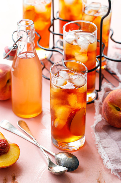 Cold Brew Peach Iced Tea | Passion for Cooking | Scoop.it
