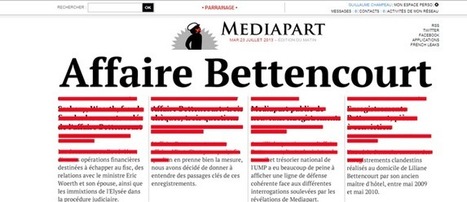 Mediapart supprime 72 articles sur Bettencourt, tous lisibles ailleurs | Libertés Numériques | Scoop.it