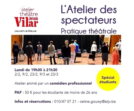 LLN - Atelier Théâtre Jean Vilar | Koter Info - La Gazette de LLN-WSL-UCL | Scoop.it