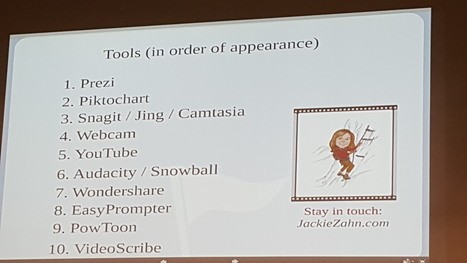 10 Free (or Cheap) Tools to Make Your eLearning Amazing with Jackie Zahn - Event Recap | ATDChi News | Scoop.it
