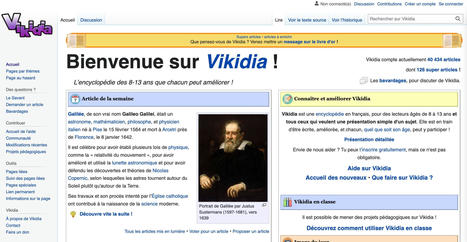 Vikidia. Un wikipédia adapté pour les enfants | Les outils du Web 2.0 | Scoop.it