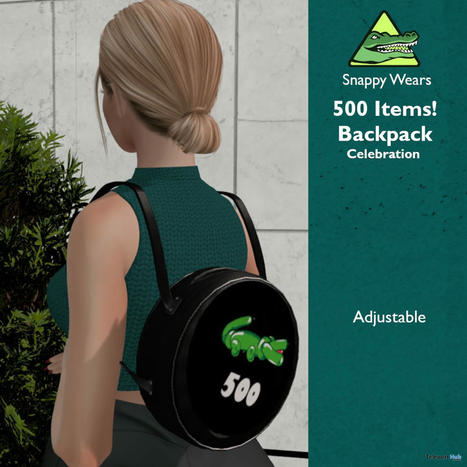 500 Items Celebration Backpack May 2024 Group Gift by Snappy Wears | Teleport Hub - Second Life Freebies | Second Life Freebies | Scoop.it