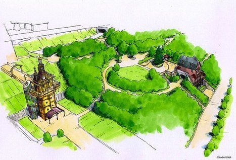 Le Ghibli Park dévoile les zones dédiées au Château ambulant et au Voyage de Chihiro ! | Graphic design | Scoop.it