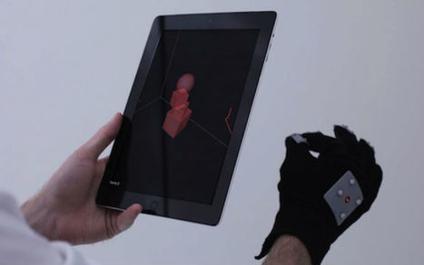 Augmented Reality Glove Lets You Use Your iPad Without Touching It | Augmented, Alternate and Virtual Realities in Education | Scoop.it