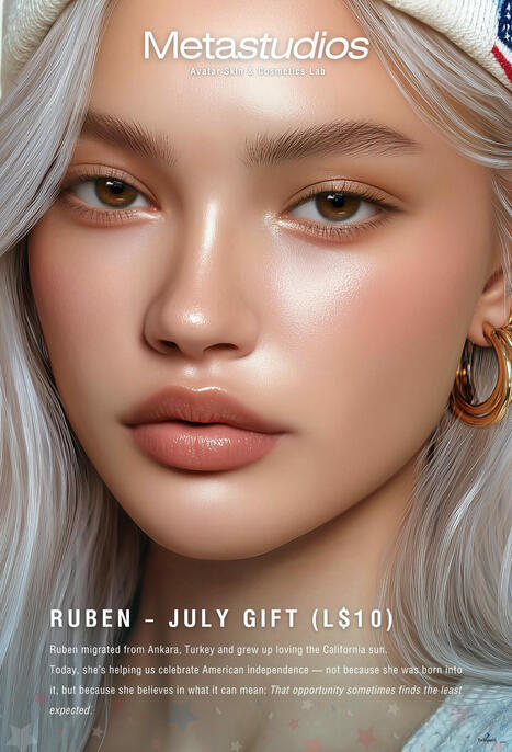 Ruben Skin RoseKiss Tone 10L Promo by MetaStudios | Teleport Hub - Second Life Freebies | Teleport Hub | Scoop.it