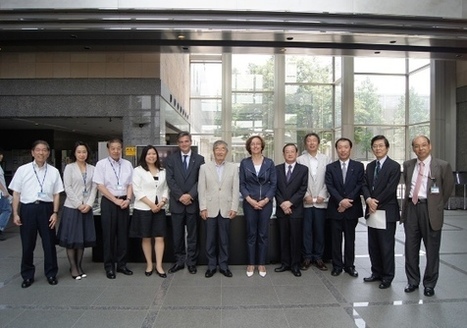 Saint-Gobain Vice-President, Ms. Claire PEDINI, visited NIMS - NIMS Saint-Gobain Center of Excellence for Advanced Materials | Innovations - Construction & Industrial applications | Scoop.it