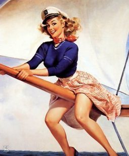 Gil Elvgren Vintage Pin Up Girls Gallery 11 | Rockabilly | Scoop.it