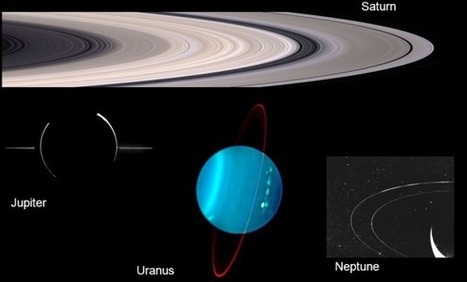 ¿Cuándo se formaron los anillos de los planetas del sistema solar? | Ciencia-Física | Scoop.it