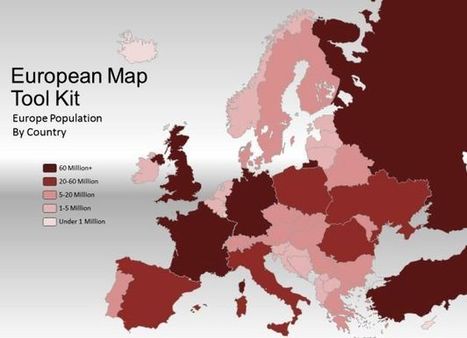 Awesome Europe Map Toolkit Template For PowerPoint Presentations | PowerPoint and Presentations | Scoop.it