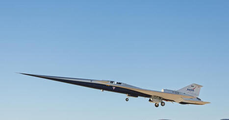 NASA X-59 supersonic aircraft first flight Lockheed Martin quiet boom technology | AERONAUTIQUE NEWS - AEROSPACE POINTOFVIEW - AVIONS - AIRCRAFT | Scoop.it