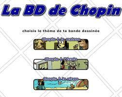 "Allô prof": La BD de Chopin | La bande dessinée FLE | Scoop.it