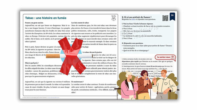Journée mondiale sans tabac (B1) | POURQUOI PAS... EN FRANÇAIS ? | Scoop.it