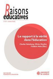 Le rapport à la vérité dans l’éducation,      Raisons éducatives, 2020/1 (N° 24) | Veille Éducative - L'actualité de l'éducation en continu | Scoop.it