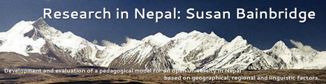 Research in Nepal: Susan Bainbridge | Susan Bainbridge - ePortfolio | Scoop.it