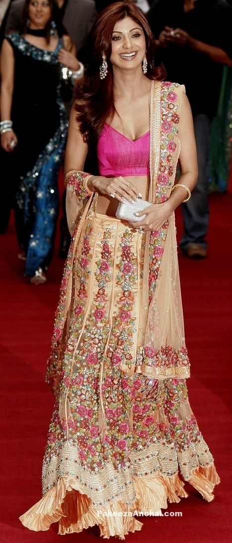 Latest Styles of Full flared Lehenga Choli designs for Women | Indian Fashion Updates | Scoop.it