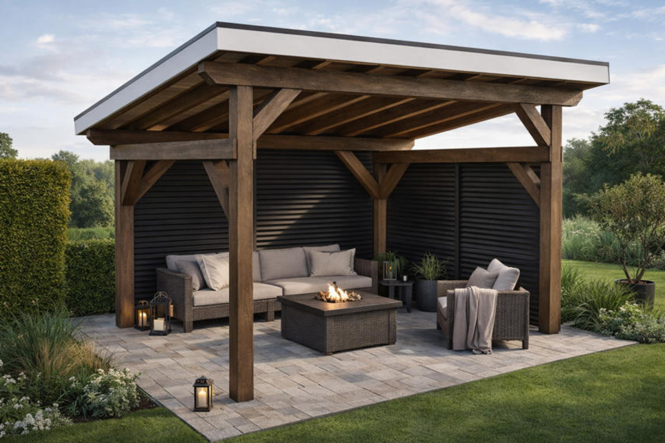 10x12 Modern Pavilion Plans | Garden Plans | Scoop.it