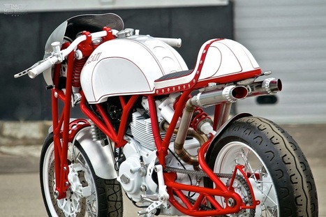 Ducati GT1000 Cafe Racer | Yuri Shif Custom - Grease n Gasoline | Cars | Motorcycles | Gadgets | Scoop.it