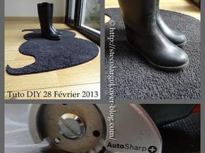 Paillasson en forme de Moustache | Instructions de montage DIY | Le coin des bricoleurs | Best of coin des bricoleurs | Scoop.it