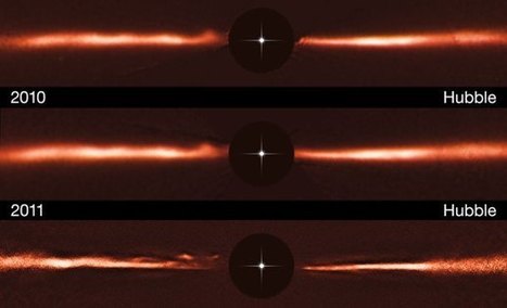 Hubble capta unas extrañas ondas que escapan a 40000 km/h | Ciencia-Física | Scoop.it
