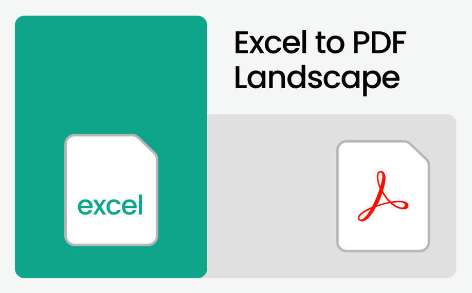 Excel To Pdf In Landscape
