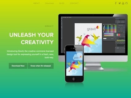 AutourDuWeb : "Gravit, le Photoshop gratuit et en ligne | Ce monde à inventer ! | Scoop.it