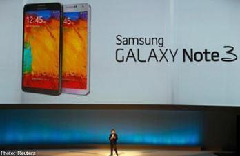 Samsung to launch Galaxy Note 3, Gear - AsiaOne | Wearable Tech and the Internet of Things (Iot) | Scoop.it