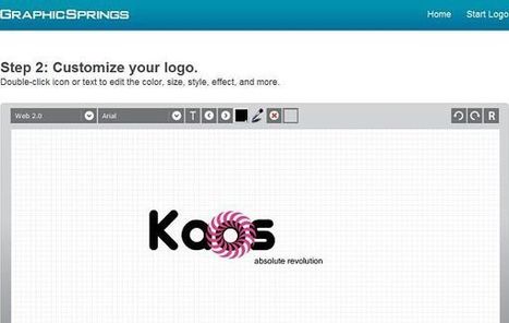 GraphicSprings, para crear tus propios logotipos profesionales 'online' | Las TIC y la Educación | Scoop.it