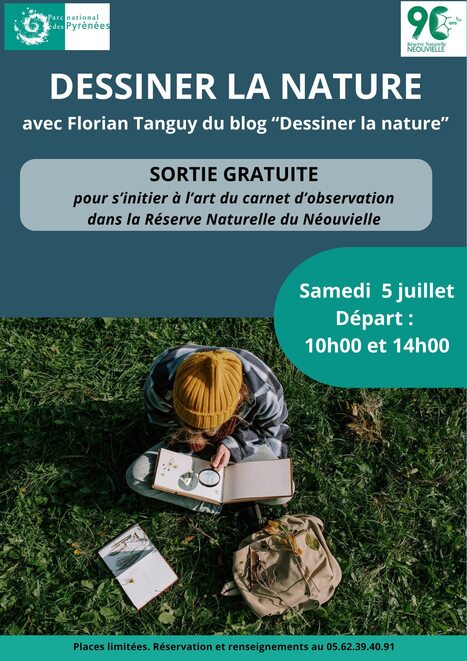 Dessiner la nature dans la réserve du Néouvielle le 5 juillet | Vallées d'Aure & Louron - Pyrénées | Scoop.it