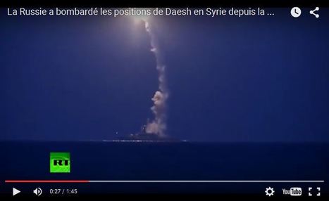 Les Navires russes lancent des missiles en Syrie pour nettoyer le passage pour une invasion terrestre iranienne | ACTUALIT&Eacute; | Scoop.it