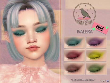Ivalera Eyeshadows June 2024 Gift by Misunderstood | Teleport Hub - Second Life Freebies | Second Life Freebies | Scoop.it