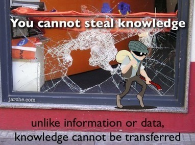 Don’t worry, nobody can steal your knowledge | Harold Jarche | Digital Delights | Scoop.it