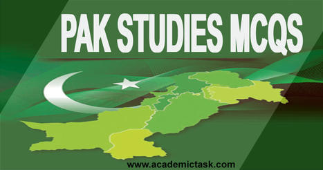 pak study mcqs | Academictask | Scoop.it