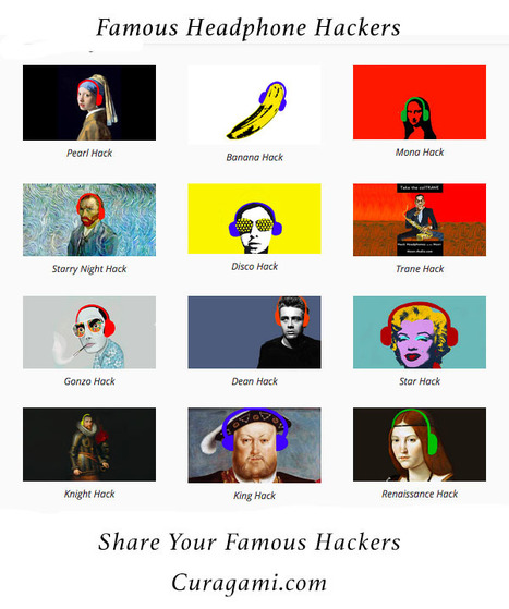 Famous Headphones Hackers - Contribute Yours! | Must Design | Scoop.it