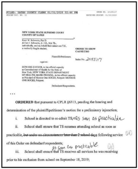 Health Lawyer Gains Temporary Restraining Order in Forced Vaccine Case - LewRockwell | Hésitations Vaccinales: Observatoire HESIVAXs | Scoop.it