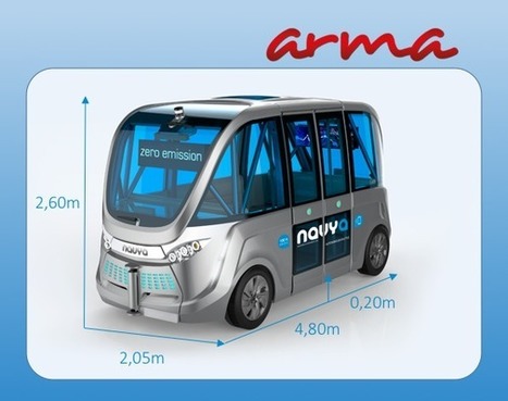 [INP-ENSEEIHT] J’ai essayé à Lyon le véhicule électrique autonome Navya Arma | InMédias | Scoop.it