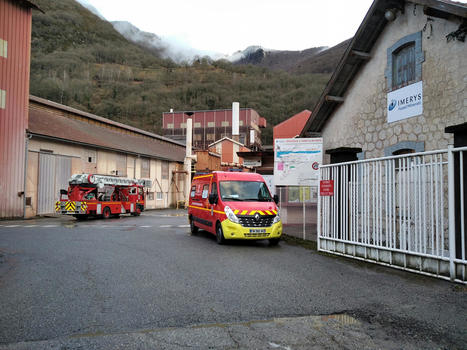 Beyrède-Jumet – Un début d’incendie maîtrisé à l’usine Imerys | Vallées d'Aure & Louron - Pyrénées | Scoop.it