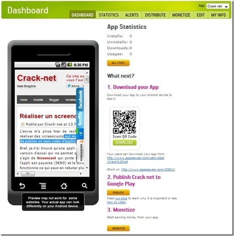 Crear de forma gratuita una aplicaci&oacute;n Android para tu blog | Las TIC en el aula de ELE | Scoop.it