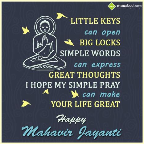 Maxabout: Mahavir Jayanti Messages | Maxabout SMS & Greetings | Scoop.it