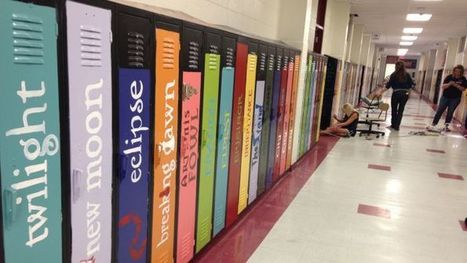 Biloxi teachers transform old lockers into literary work of art | Education Matters - (tech and non-tech) | Scoop.it