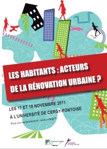 Colloque : Les habitants : acteurs de la rénovation urbaine ? , 17 et ... | actions de concertation citoyenne | Scoop.it