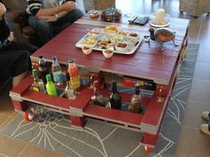 Table basse en #palette de soirée jeux | DIY Palettes | Scoop.it