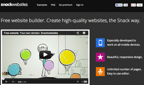 Create free websites - SnackWebsites | Rapid eLearning | Scoop.it