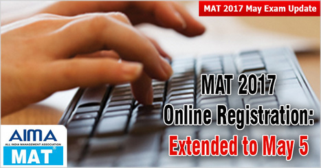 Mat 2017 Online Registration Last Date Extende