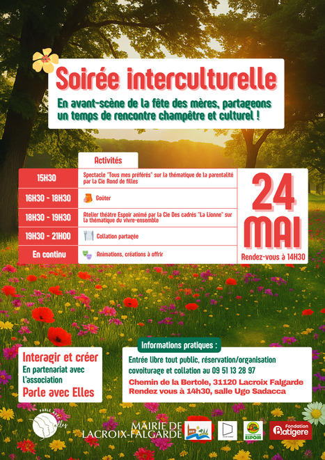 Soirée interculturelle le 24 mai | Lacroix-Falgarde | Scoop.it