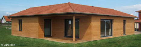 Un concept de maison bois particulièrement écologique | Build Green, pour un habitat écologique | Scoop.it