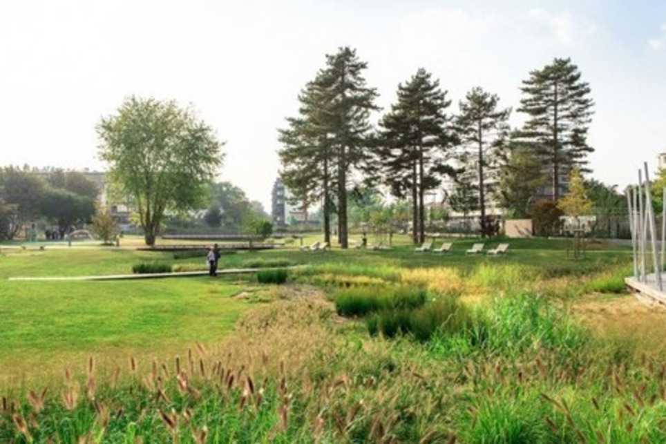 A Villeneuve-le-Roi, l’imperceptible sophistication du parc du Bord de l’eau - Réalisations | Veille territoriale AURH | Scoop.it