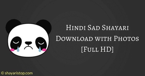 Hindi Sad Shayari Download With Photos In Full